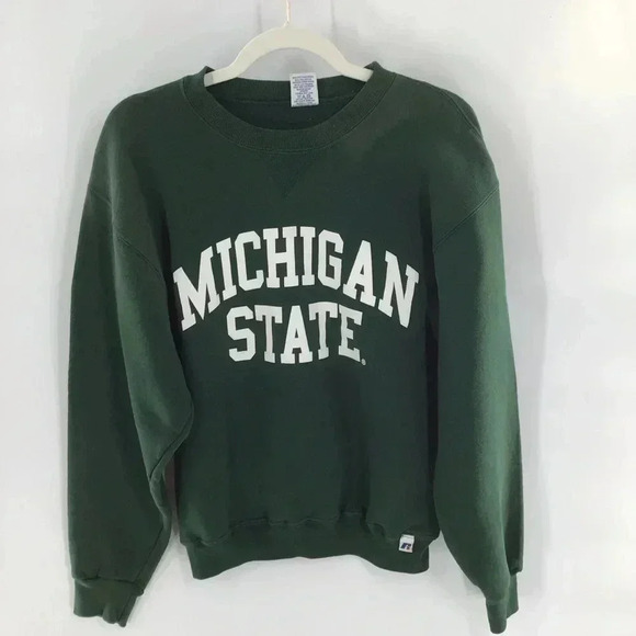 VIntage Michigan State University crew neck sweatshirt - Size Small - Picture 1 of 5
